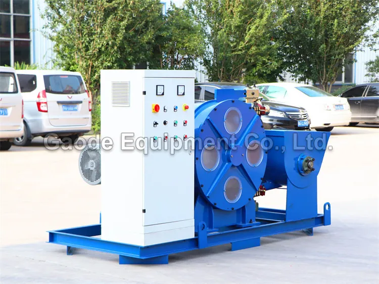 Gaodetec GCP15H-E 15m3/h hose type concrete pump for pumping concrete in water tunnel